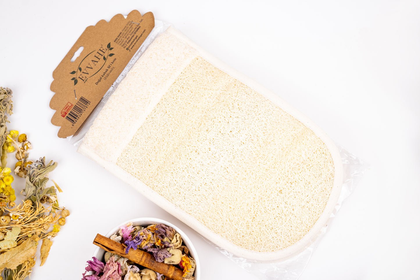 Loofah Exfoliating Sponge/ Doğal Kabak Lifi Kese
