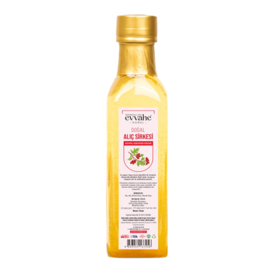 Natürlich fermentierter Weissdornessig (naturtrüb)/ Doğal Alıç Sirkesi